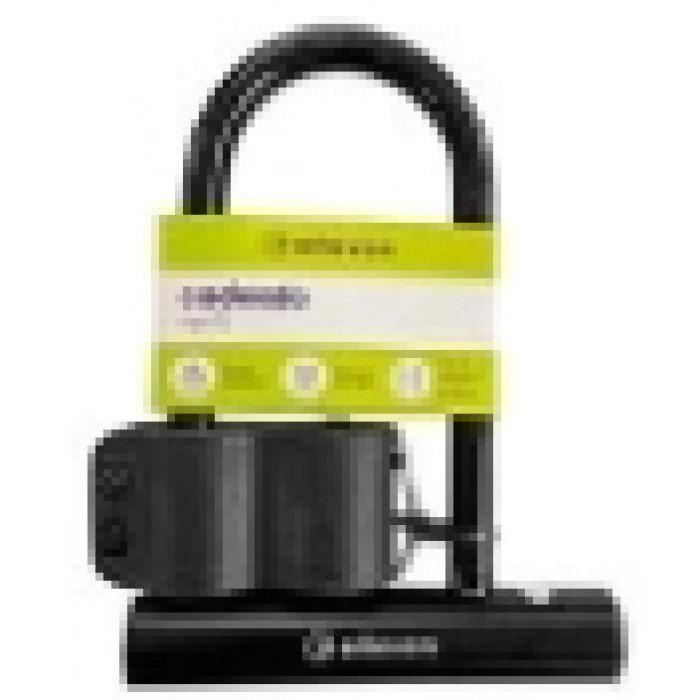 CADEADO U CHAVE 14 X 21CM PRETO - 11670