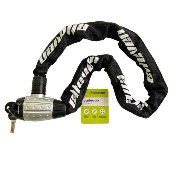 Cadeado Corrente Elleven 90cm com Fechadura a Prova d'agua