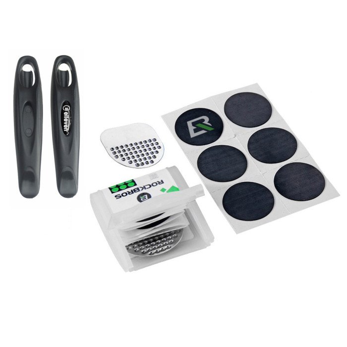 Kit Remendo Câmara Auto Adesivo + Espátulas Bike - Rockbros