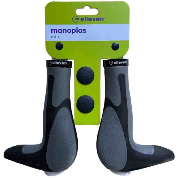 Manopla Anatômica com Bar End Emborrachado para Bike