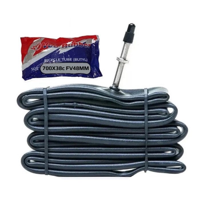 Câmara de Ar 700x38C Válvula Presta Fina 48mm | Vee Rubber