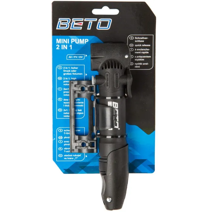 Bomba 120psi Alto Volume de Ar Bike Alta Pressão - Av Dv Fv