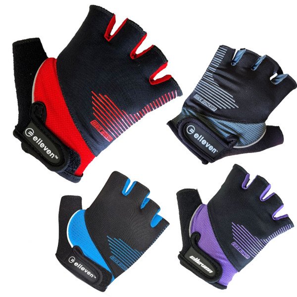 Luva Infantil de Proteção Ciclismo Elleven Dedo Curto - Bike