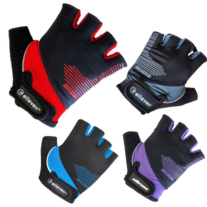 Luva Infantil de Proteção Ciclismo Elleven Dedo Curto - Bike