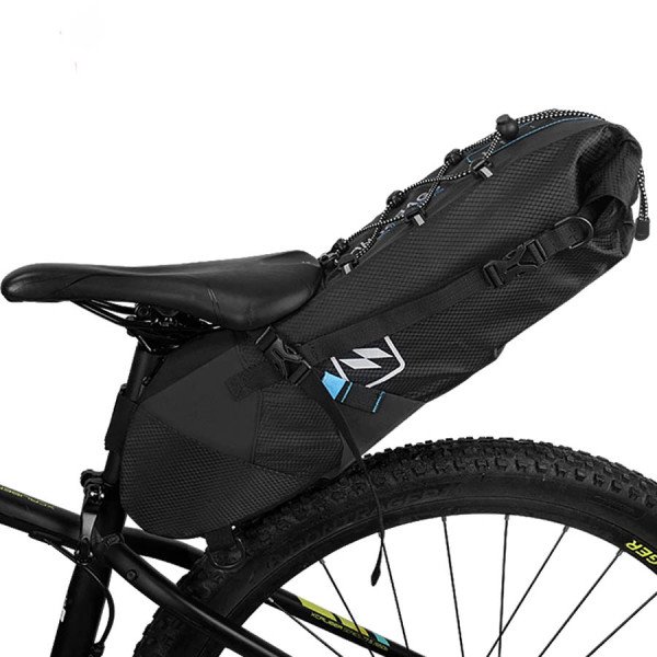 Bolsa BikePacking de Selim para Bicicleta 10L impermeável