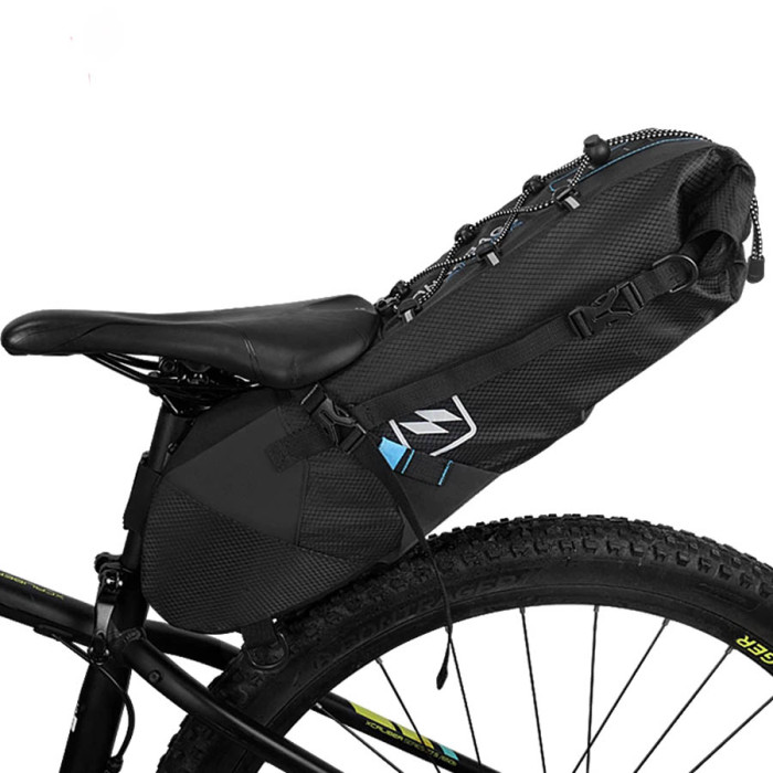 Bolsa BikePacking de Selim para Bicicleta 10L impermeável