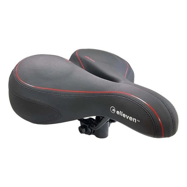 Banco Bike Gel Extra Grande com Molas | Conforto Ampliado