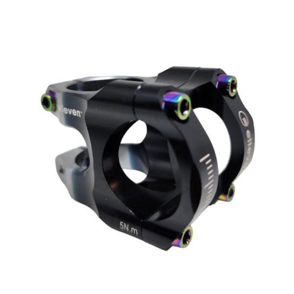 Suporte de Guidão CNC 35mm 31.8mm Alumínio Bicolor Preto e Cinza - Mesa