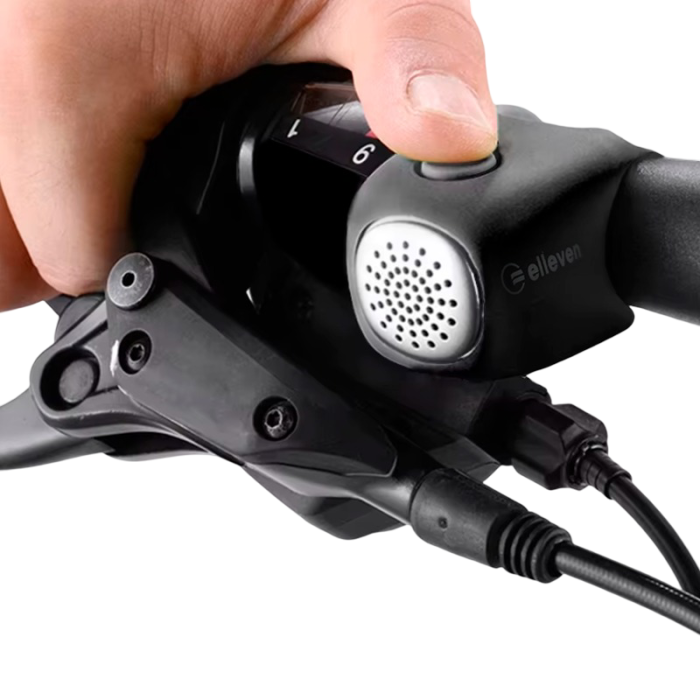 Buzina Eletrônica Emborrachada Premium 95dB Elleven 2 Toques