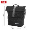 Alforge Impermeável 14L Bike Elétrica Urbana e Turismo