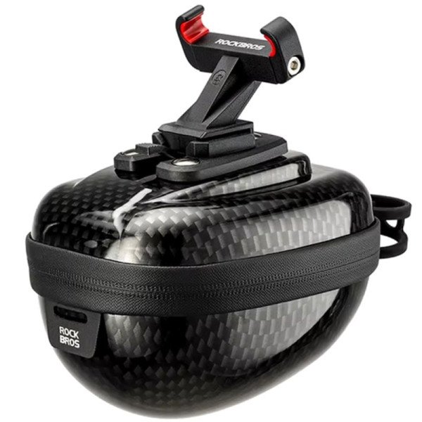 Bolsa de Selim Impermeável 0.4L Quick Release - RockBros