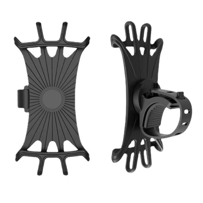 Suporte Celular Bike e Moto Silicone 360° – Universal e Seguro