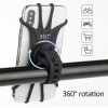 Suporte Celular Bike e Moto Silicone 360° – Universal e Seguro
