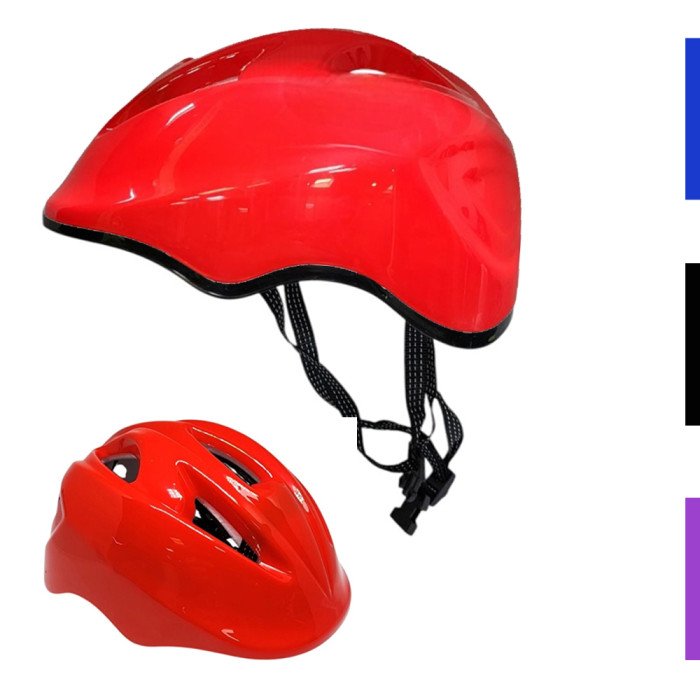 Capacete Infantil Ciclismo Bike Race Vermelho - 8 a 14 anos