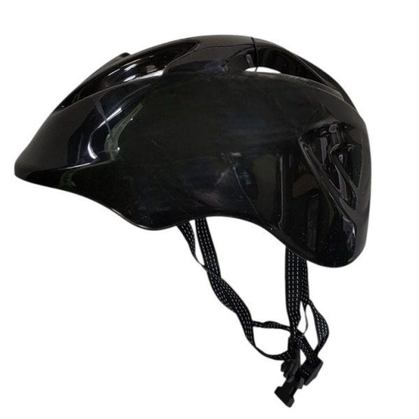 Capacete Infantil Ciclismo Bike Race Preto - 8 a 14 anos