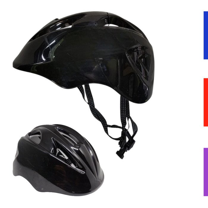 Capacete Infantil Ciclismo Bike Race Preto - 8 a 14 anos Capacete Infantil Ciclismo Bike Race Preto - 8 a 14 anos