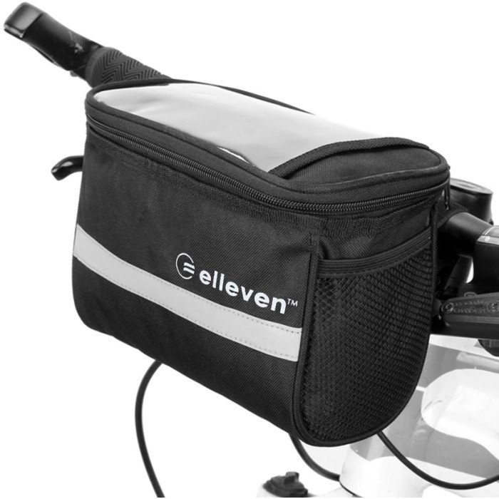 Bolsa Térmica Impermeável Porta Mapa Para Bike De Guidão