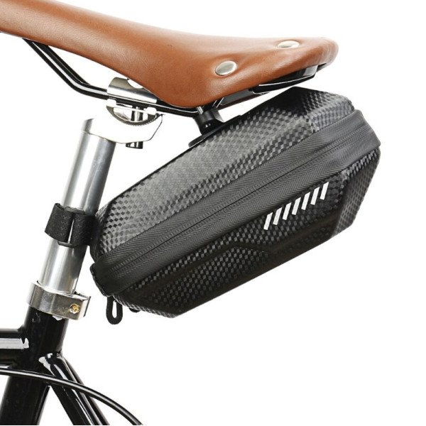 Bolsa de Selim para Bike Rígida Impermeável Fibra de Carbono