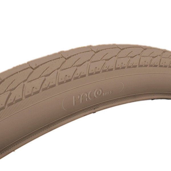 Pneu Retrô Marrom Paco 26x1.90 para Bicicleta Vintage