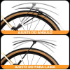Paralama Ajustável Resistente para Bike Speed, Road e Gravel