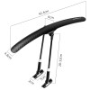 Paralama Ajustável Resistente para Bike Speed, Road e Gravel