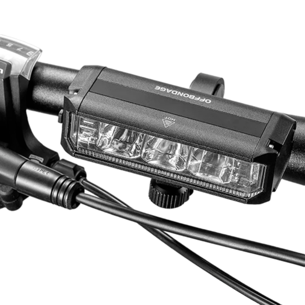 Farol Bike 9 LEDs + 3 LEDs TG3 IPX5 2000mAh Longo Alcance