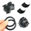 Suporte Lanterna Universal Bike Giro 360º - Guidão 25.4/31.8mm