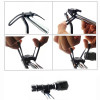 Suporte Silicone Fixação Lanterna e Farol Bike Resistente