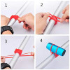 Suporte Silicone Fixação Lanterna e Farol Bike Resistente