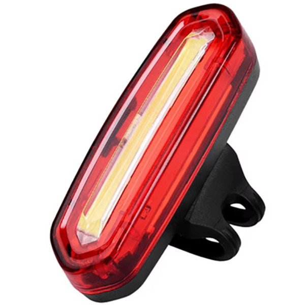 Lanterna Traseira LED Recarregável USB para Bike 100 Lumens