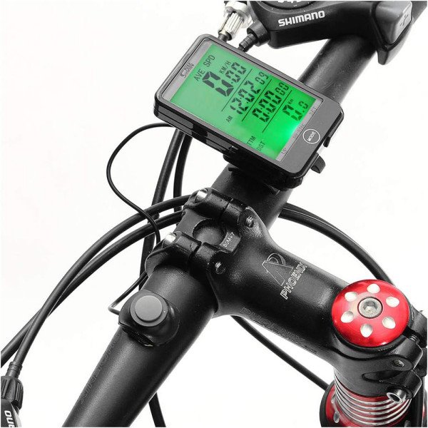 Ciclo Computador Velocímetro Para Bike Sem Fio 28 Funções