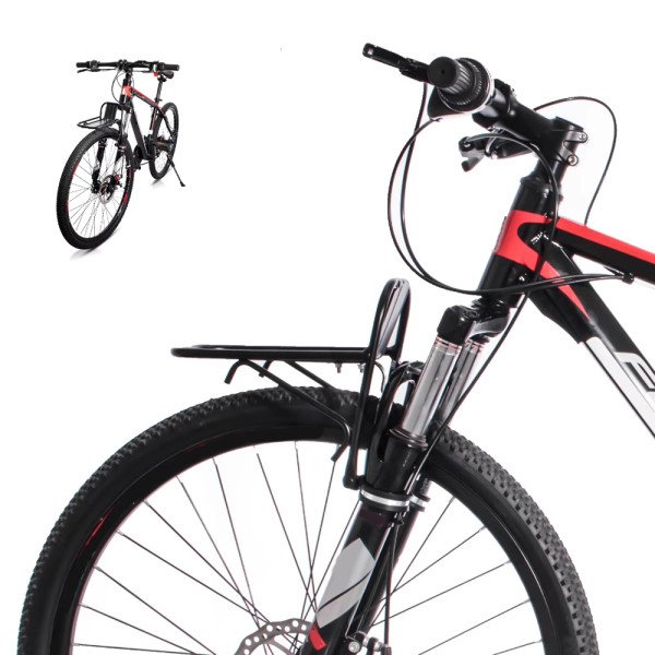 Bagageiro Dianteiro para Bike Alumínio Resistente e Versátil