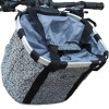 Cesta Bike Engate Rápido Cinza - Compras Pets e Cicloturismo