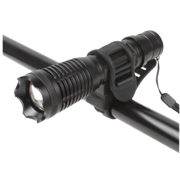 Suporte Lanterna Tática Bike Profissional - Giro 360º | 4.4★