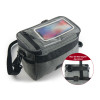 Bolsa de Guidão Impermeável para Bike - Cinza - 4L Armazenamento