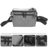 Bolsa de Guidão Impermeável para Bike - Cinza - 4L Armazenamento