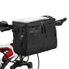 Bolsa de Guidão Impermeável para Bike - Preta - 4L Armazenamento