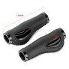 Manopla de Bike Premium Couro com Gel de Silicone Antishock