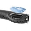 Manopla de Bike Premium Couro com Gel de Silicone Antishock