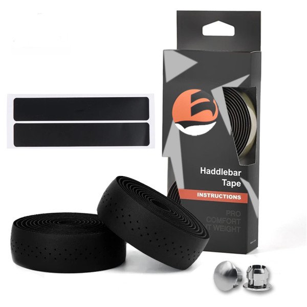 Fita de Guidão Confort Pro Preta para Bike Speed Road Gravel