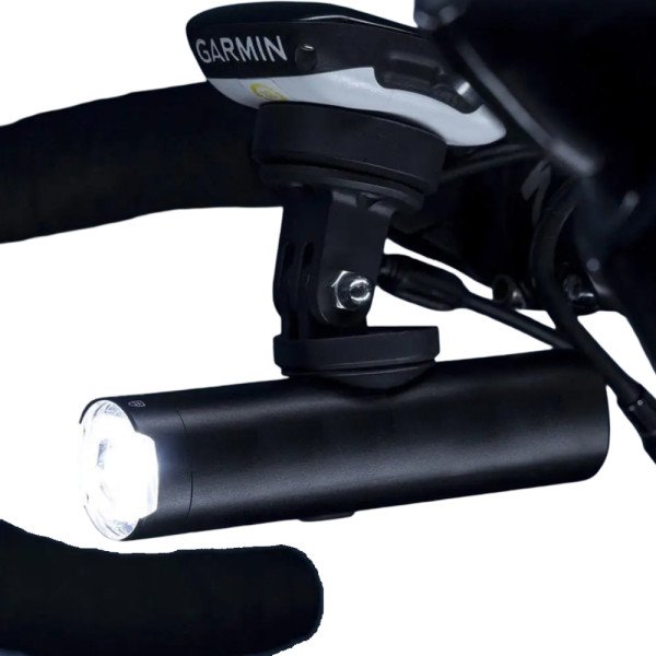 Farol Bike 1200 Lumens Alumínio Suporte GPS GoPro Integrado Farol Bike 1200 Lumens Alumínio Suporte GPS GoPro Integrado