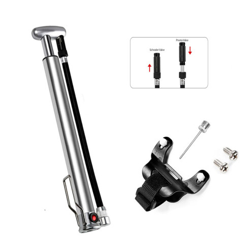 Bomba De Ar Bike Bicicleta Pneu E Suspensão 160psi Suporte