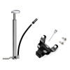 Bomba De Ar Bike Bicicleta Pneu E Suspensão 160psi Suporte