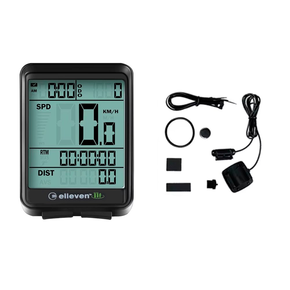 Ciclo Computador Bike 11 Funções com Fio Elleven Ciclo Computador Bike 11 Funções com Fio Elleven