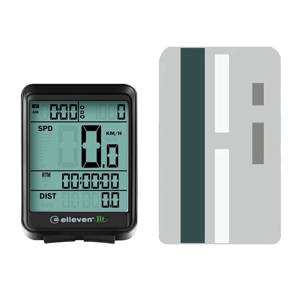 Ciclo Computador Bike 11 Funções com Fio Elleven Ciclo Computador Bike 11 Funções com Fio Elleven