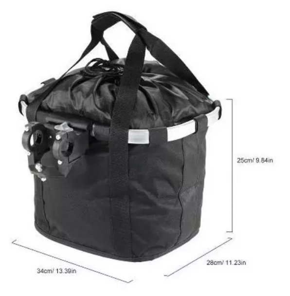 Cesta para Bike Engate Rápido Removível Impermeável Elleven