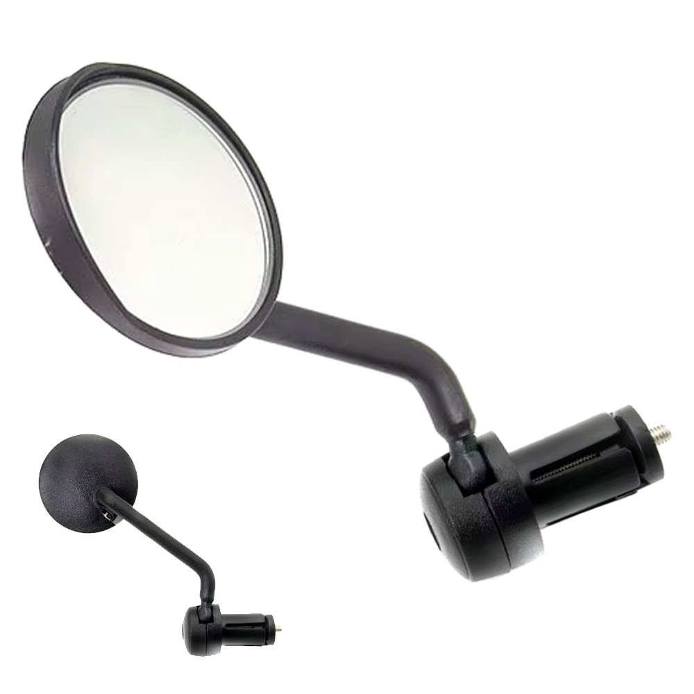 Espelho Retrovisor Esquerdo Convexo Articulado Bicicleta